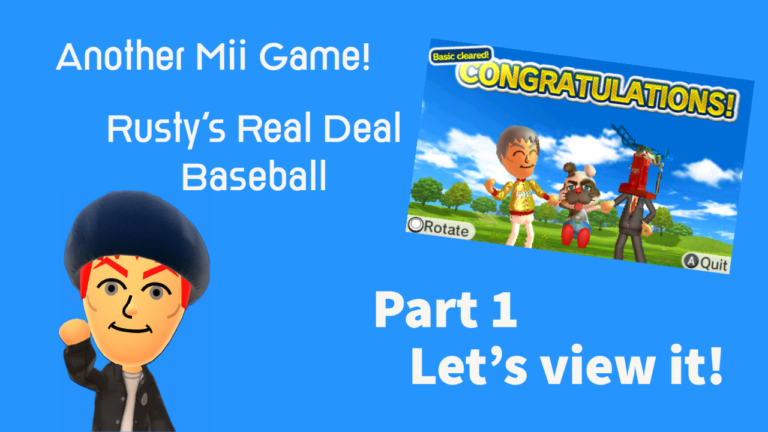 Rusty's Real Deal Baseball Image Banner